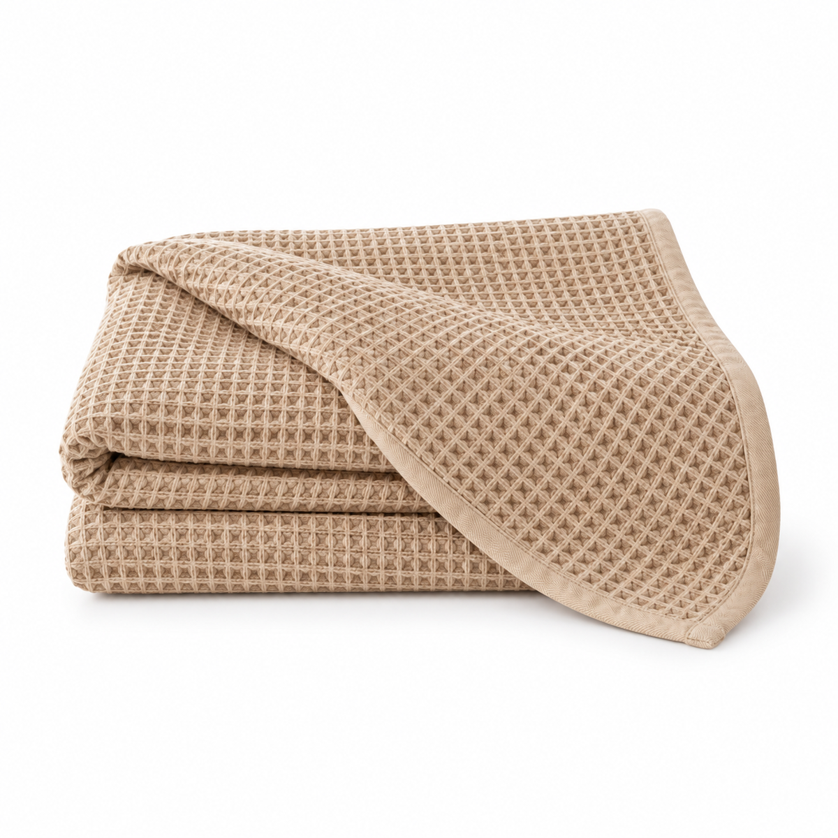 Halcyon Waffle Throw on a white background