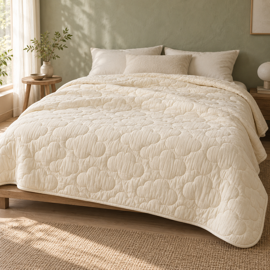 Luma Cloud-Stitch Quilt hero view