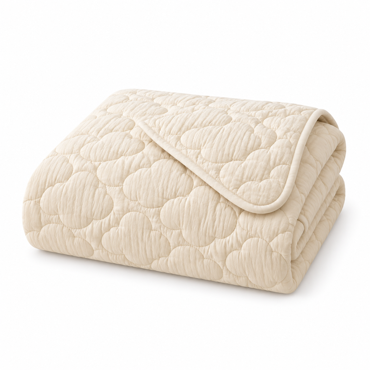 Luma Cloud-Stitch Quilt on a white background