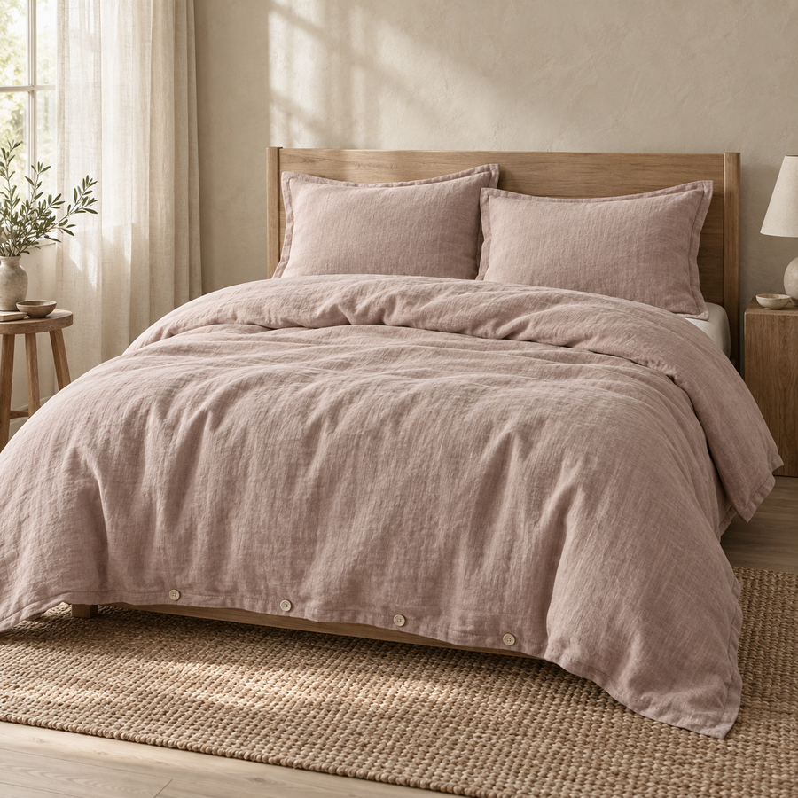 Mirelle Linen Duvet Set hero view