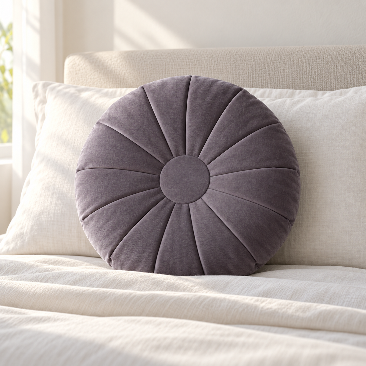 Velune Pleat Cushion lifestyle view